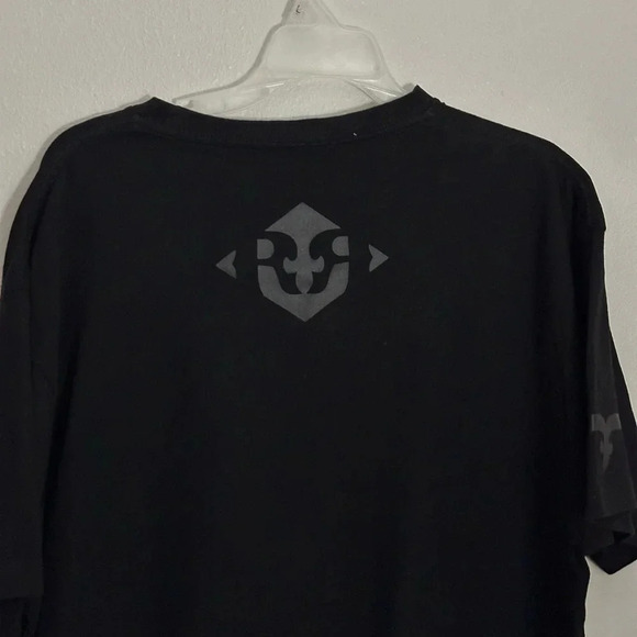 Rock Revival Black Men T-Shirt Logo Size XL - Picture 8 of 9
